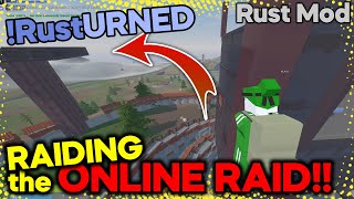 Rusturned Online Raid  COME TO BERHAVA  Unturned Rust Mod [upl. by Henricks]