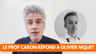 Le Prof Caron répond à Olivier Niquet [upl. by Aikmat242]