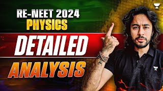 ReNEET 2024 Detailed Paper Analysis 📄 NEET Physics  Kshitiz Kanik [upl. by Ardyth426]