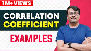 Correlation Coefficient  Correlation Coefficient Example  Statistics [upl. by Rehpotsirahc]