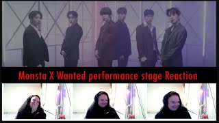 Monsta X  Wanted Performance stage Reaction [upl. by Ytissac]