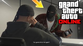 Le BRAQUAGE de LIAA sur GTA ONLINE [upl. by Torey]