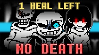 1 HEAL LEFT Bad Time Trio HARD MODE by FDY NO DEATH [upl. by Coltson955]