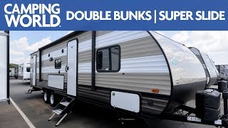 2019 Wildwood X lite 263BHXL  Bunkhouse Travel Trailer  RV Review Camping World [upl. by Atteval]