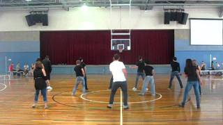 Thriller Dance Flash Mob for Class [upl. by Linnell568]