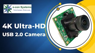 4K UltraHD USB 20 Camera  econ Systems [upl. by Farl]