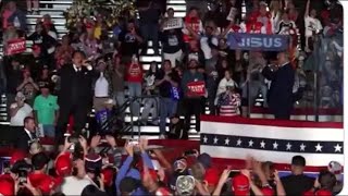 How Great Thou Art At The Trump Rally [upl. by Verene176]