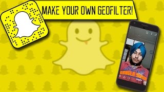 How to make a Custom Geofilter for SnapchatCommunity Geofilter [upl. by Consalve836]