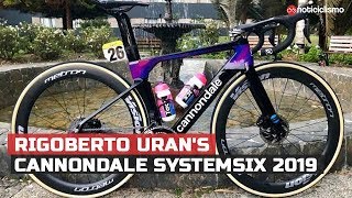 Rigoberto Uran Cannondale SystemSix 2019 [upl. by Ellohcin]