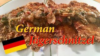 Keto Jägerschnitzel  Low Carb German Recipe for Keto Schnitzel [upl. by Ecerehs921]