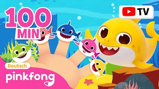 📺TV Die besten Kinderlieder fürs FernsehenㅣMixㅣBaby Shark DeutschㅣPinkfong Baby Hai Kinderlieder [upl. by Nawd432]