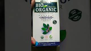 Indus Valley Bio Organic Indigo Henna Hair Colour Unboxing Review trending unboxing [upl. by Anilac925]