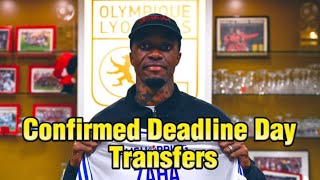 Confirmed Deadline Day Transfers [upl. by Ebner]