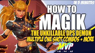 Marvel Rivals  How to Play Magik Like a Pro OneShot Combos Unkillable DPS Guide  Gameplay [upl. by Lisha435]