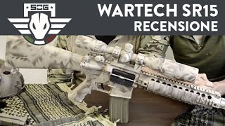 Recensione WarTech SR15 Sniper Custom  SOG Softair ITALIA [upl. by Barabas]