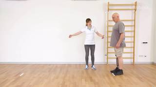 Prosthetic gait training  Walking on level ground 2  Ottobock [upl. by Toomin191]