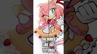 Coloured Line Art Tutorial [upl. by Gabey]