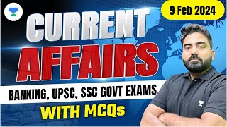 Daily Current Affairs for Bank Exams  9 Feb 2024  Abhijeet Mishra [upl. by Nagey516]