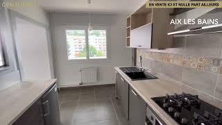 Appartement T4 entièrement rénové à Aix les Bains [upl. by Annalise]