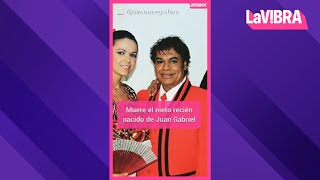 El doloroso adiós al nieto recién nacido de Juan Gabriel  La Vibra [upl. by Connelly]