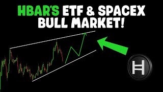 HBAR ETF SPACEX BULL MARKET Hedera Hashgraph Crypto Price Prediction News Today Technical Analysis [upl. by Barnie]