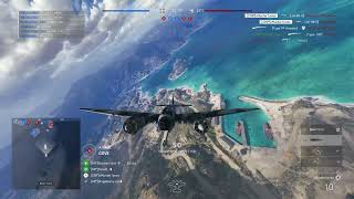 750 JU88 C Mercury gameplay Battlefield 5 [upl. by Brentt]