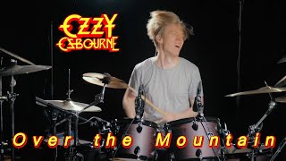 Ozzy Osbourne  Over the Mountain  Drum Cover  Nikke K [upl. by Elletse]