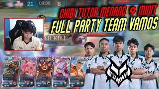 Chibi Tutorian Menang 9 Minit End Game  Full Party Team Vamos Lane Up MPL MY S14 [upl. by Evadne]