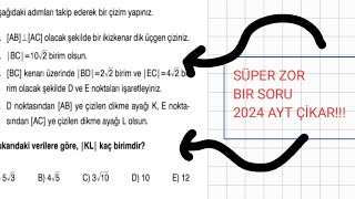 Yeni Nesil Geometri Soru18izlemeden geçme ayt de aday [upl. by Eciram824]