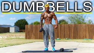 20 MINUTE UPPER BODY DUMBBELL WORKOUT [upl. by Thurmann111]