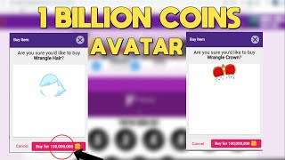 TTROCKSTARS 1 BILLION COINS AVATAR [upl. by Yrogerg279]