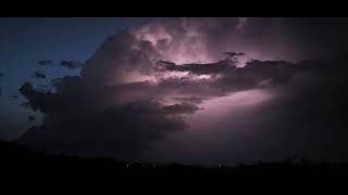 LP supercell over Thurgau seen from Gäbris Switzerland 19 June 2024 [upl. by Shamrao]