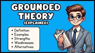 Grounded Theory Explained in 3 Minutes [upl. by Ecnarf893]