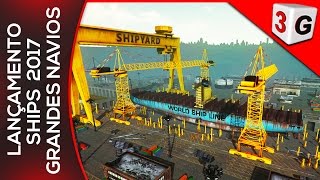 Ships 2017  Conhecendo o Jogo  Navios de Conteiners [upl. by Venterea]