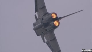 LIMA 2013 Airshow Langkawi  Royal Air Force Eurofighter Typhoon [upl. by Milo970]