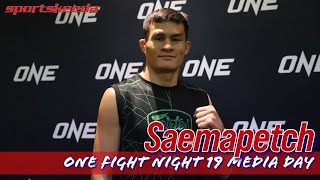 Saemapetch grateful for Rabah rematch after controversy  ONE Fight Night 19 [upl. by Ekim]