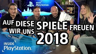 Die besten Spiele 2018 Auf diese PS4Titel könnt ihr euch freuen [upl. by Odelet]