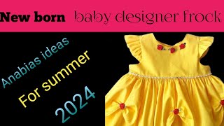 how to make newborn baby frock ideas 20242025Newborn baby frock [upl. by Adlihtam128]