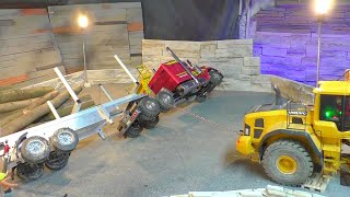 HORRIBLE ACCIDENT THE RC GRAND HAULER AND K700 CRASHED [upl. by Ecertal]