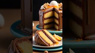 How to Make Delicious Eggless Cake at Home  Easy Recipe food shorts [upl. by Redwine]