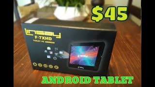 Linsay 7 inch Tablet Review  45 Tablet [upl. by Adnohsad]