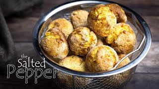 Air Fryer Hush Puppies in the Ninja Foodi [upl. by Aelyak]