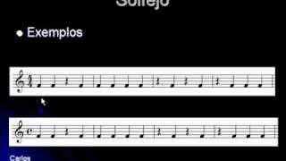 Solfejo 25  Compassos quaternários [upl. by Aihsinat]