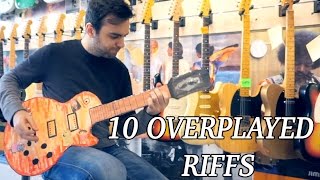 10 Overplayed Guitar Store Riffs [upl. by Sheryle]