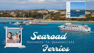 Sorrento to Queenscliff Ferry ride  Searoad Ferries  Ferry ride in Melbourne Australia [upl. by Natsirc]