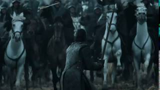 John Snow  Brave enough to face an army in battle of bastards [upl. by Ynittirb]