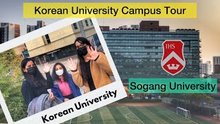 Korean University Tour Sogang University Campus Tour korea [upl. by Quinton]