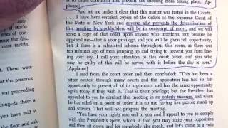 What is the difference between obstruction amp asserting your rights From quotMy Life in Courtquot Nizer [upl. by Saxena]