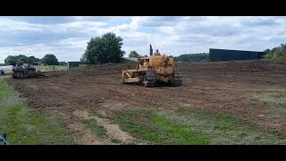 vintage classic caterpillar dozers sibbertoft 2024 cat link club [upl. by Dry]