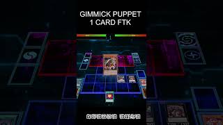 Insane  Gimmick Puppet 1 Card FTK shorts edopro [upl. by Dranreb736]